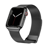 Melanese Mesh Black Watch Strap -Samsung/Noise/Boat/Realme/OnePlus/Other -22MM